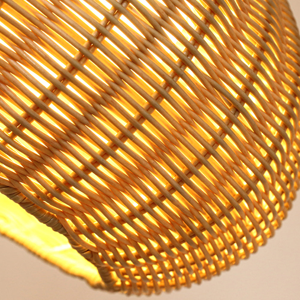 Ray Modern Lantern Pendant Light, Metal/Acrylic, Beige/Coffee - Neutralighting