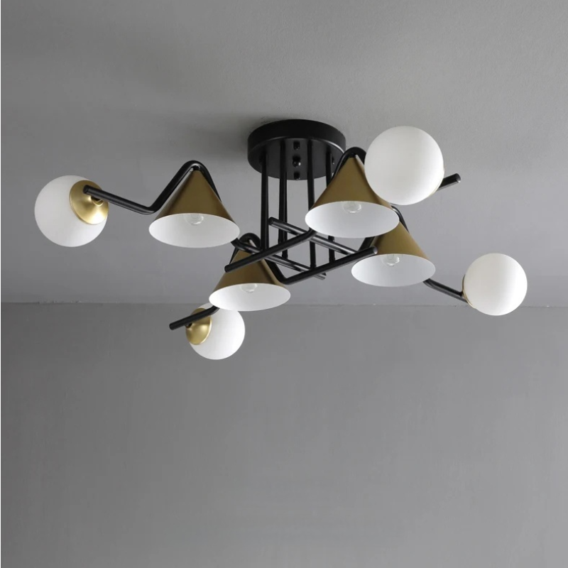Arisha Design LED Flush Mount Ceiling Light Bedroom/Living Room - Neutralighting