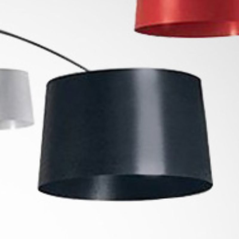 Eryn Floor Lamp Cool Modern, Metal Arc, Black/White/Red/Blue, Bedroom - Neutralighting