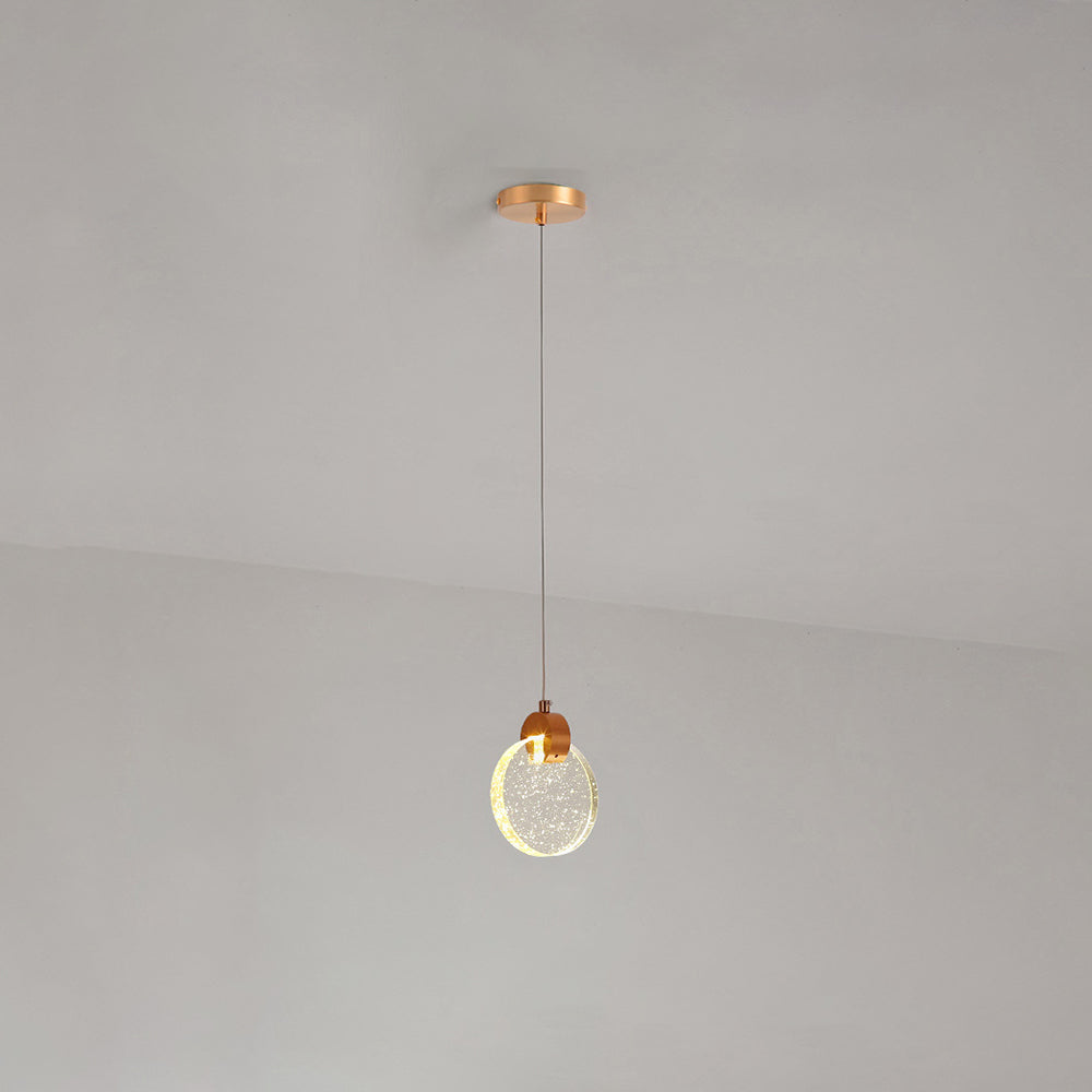 Kristy Luxury Circular Ripple Round Crystal Golden Chandelier - Neutralighting