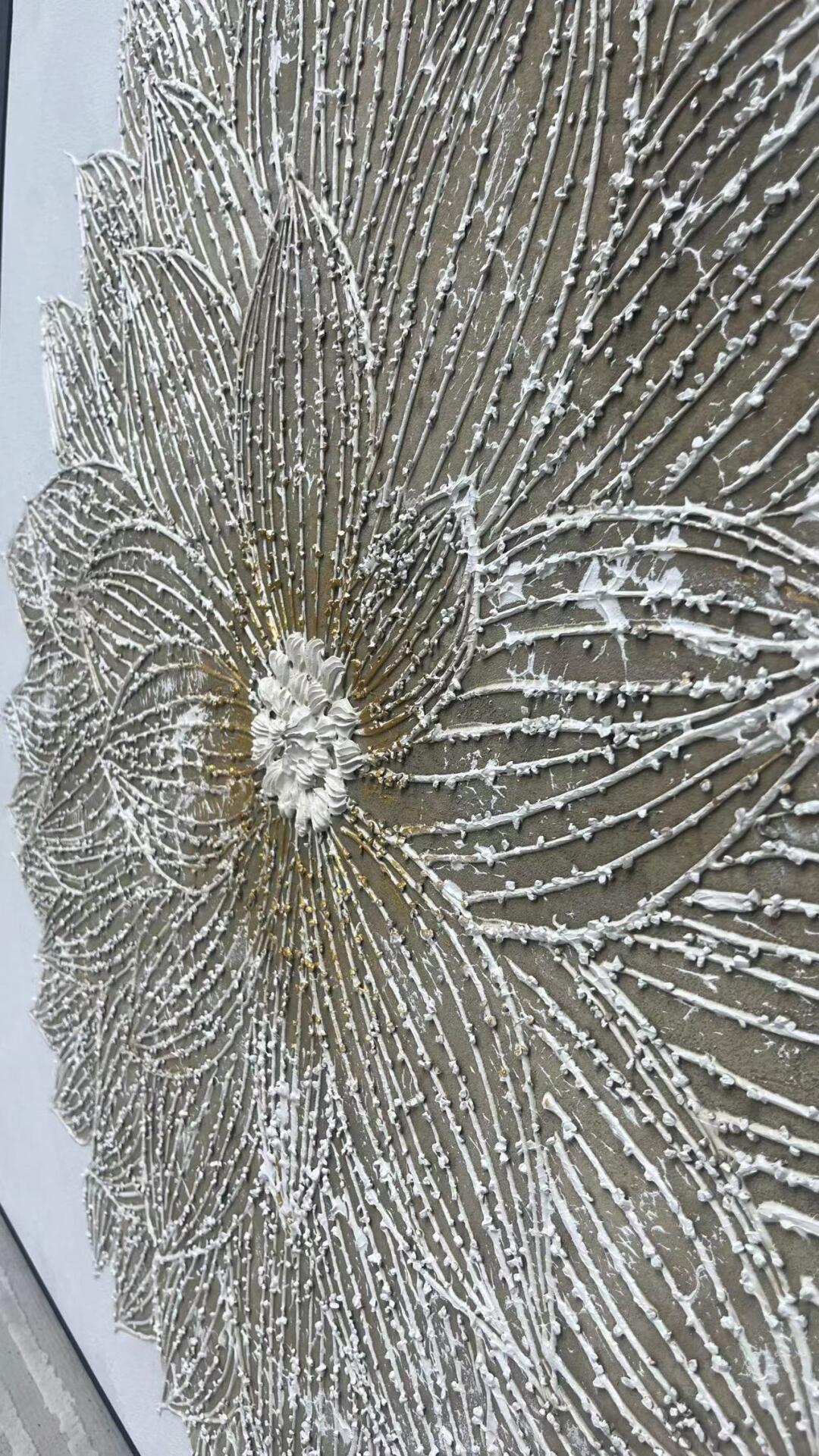 Plaster Art Texture Painting SG361 - Neutralighting