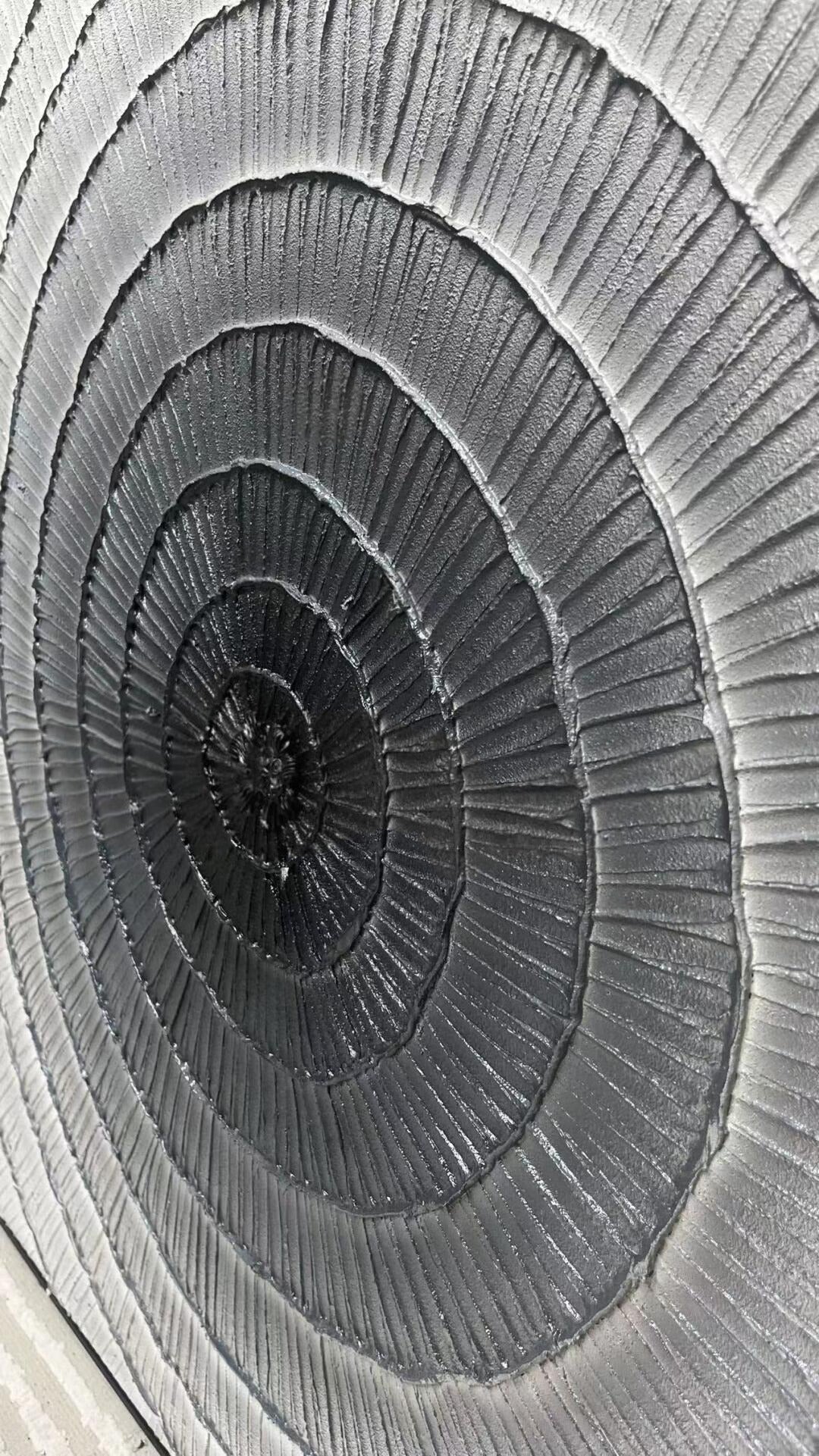 Wall Art Square 3D Concentric Circle
