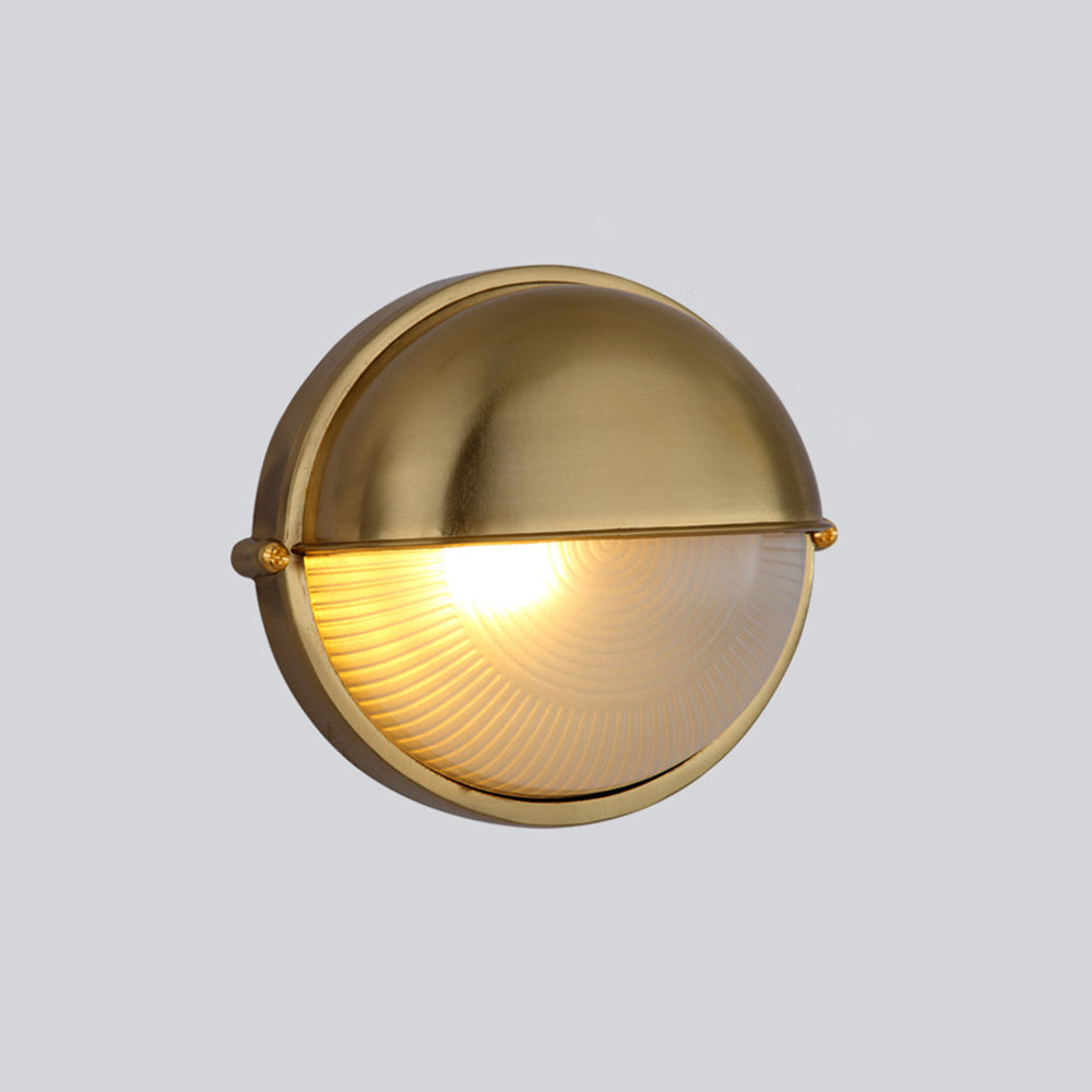 Vorn Modern Round/Ellipse Outdoor Waterproof Wall Lamp. 2 Colors - Neutralighting