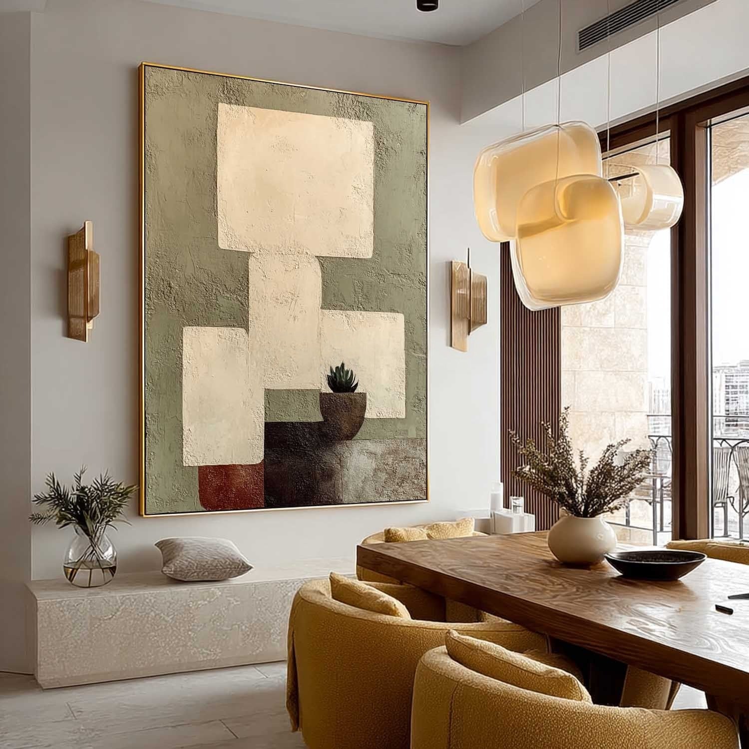 Wall Art Wabi-Sabi Neutral Serene - Neutralighting