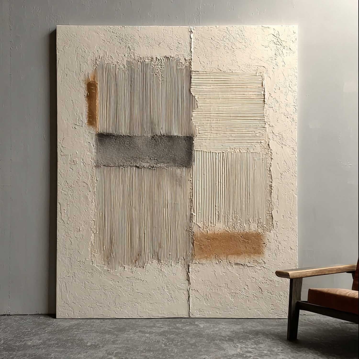 Wall Art Wabi-Sabi Abstract Modern - Neutralighting