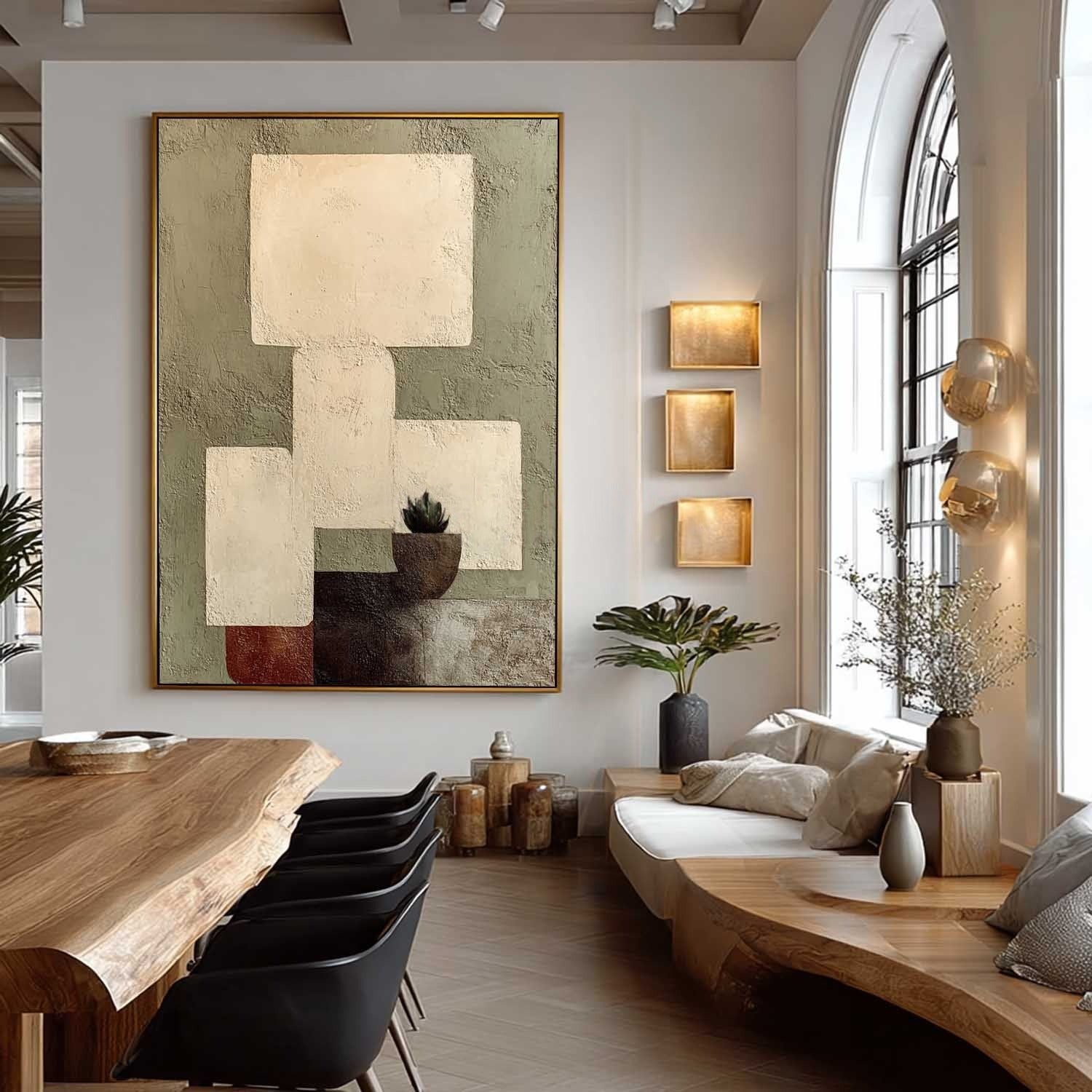 Wall Art Wabi-Sabi Neutral Serene - Neutralighting