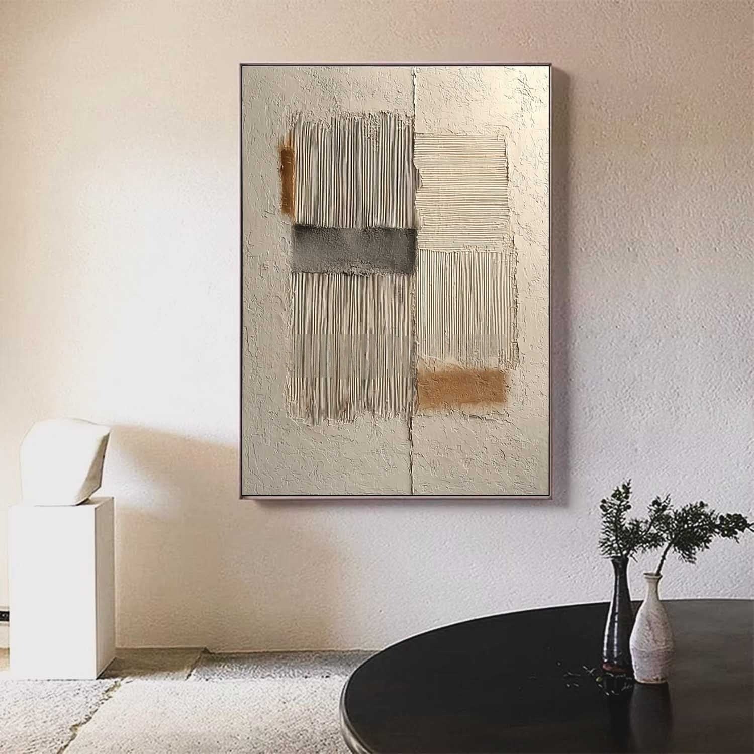 Wall Art Wabi-Sabi Abstract Modern - Neutralighting