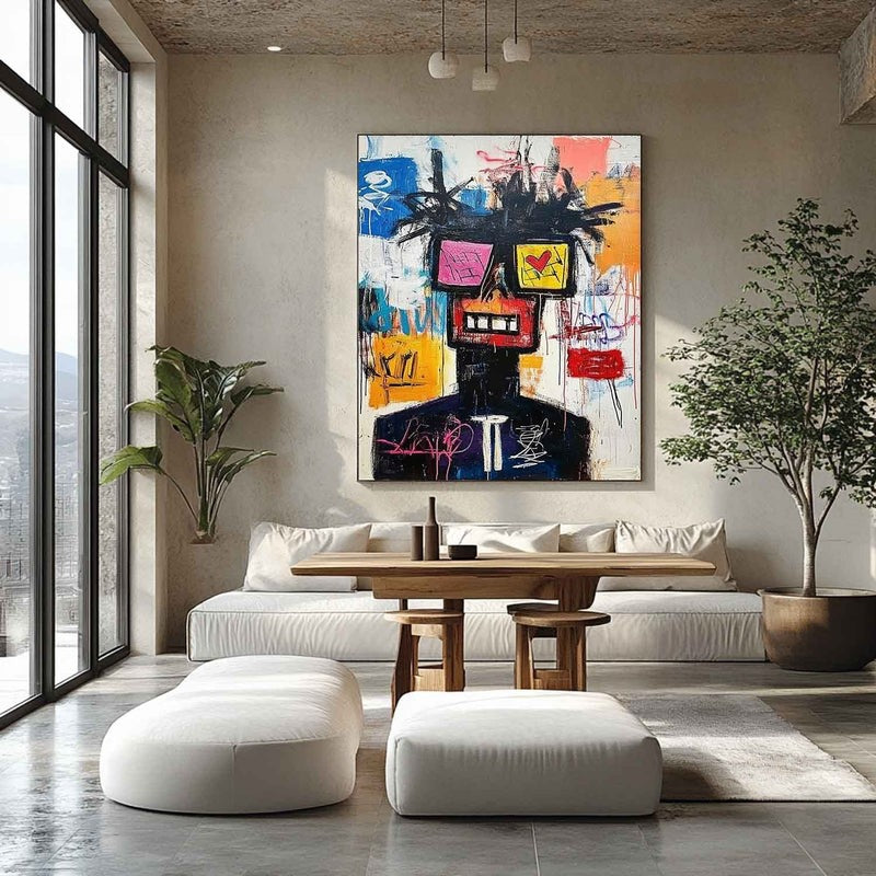 Wall Art Neo Expressionist Portrait