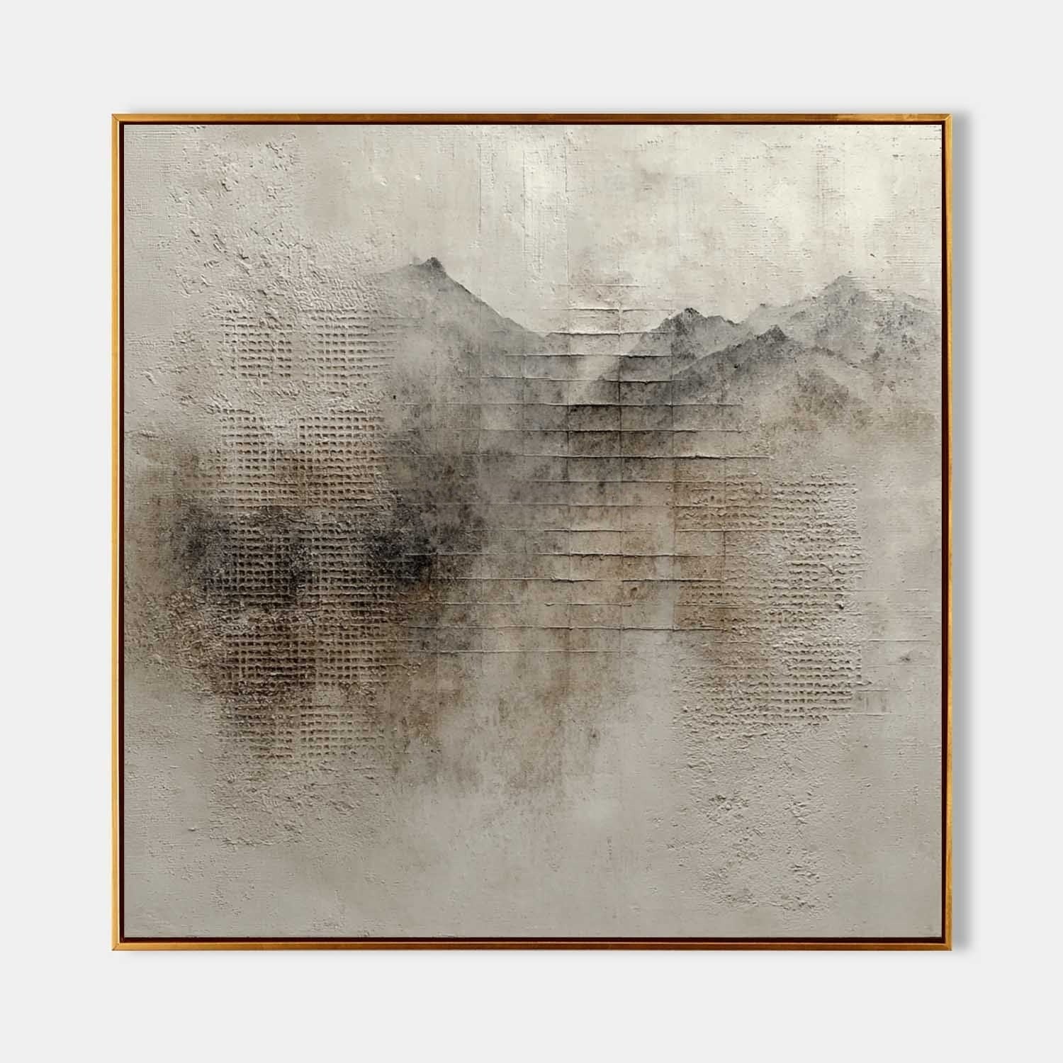 Wall Art Wabi-Sabi Painterly Raw Calm - Neutralighting