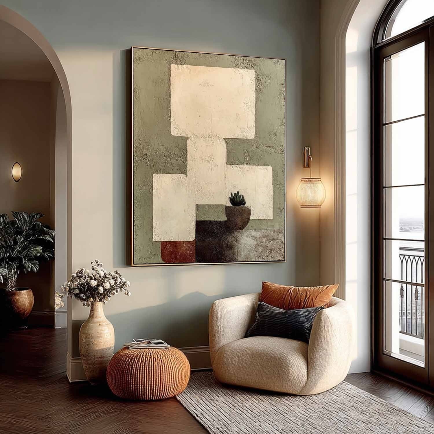 Wall Art Wabi-Sabi Neutral Serene - Neutralighting