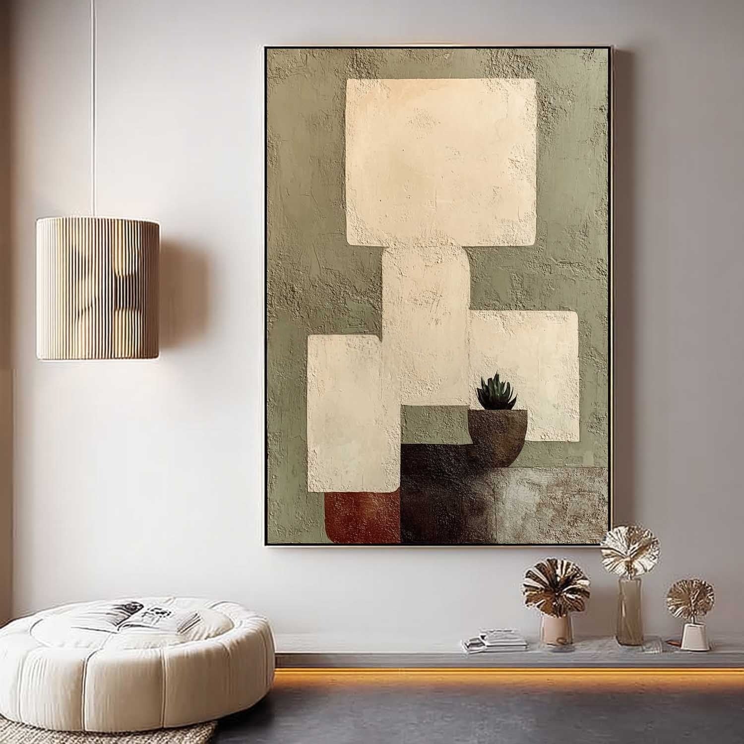 Wall Art Wabi-Sabi Neutral Serene - Neutralighting