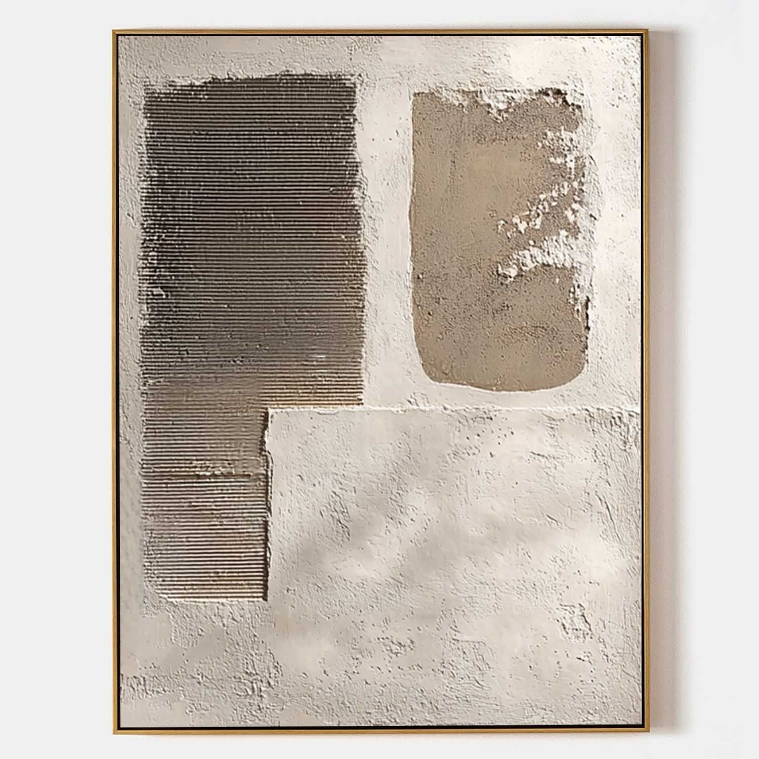 Wall Art Wabi-Sabi Painterly Raw Modern - Neutralighting