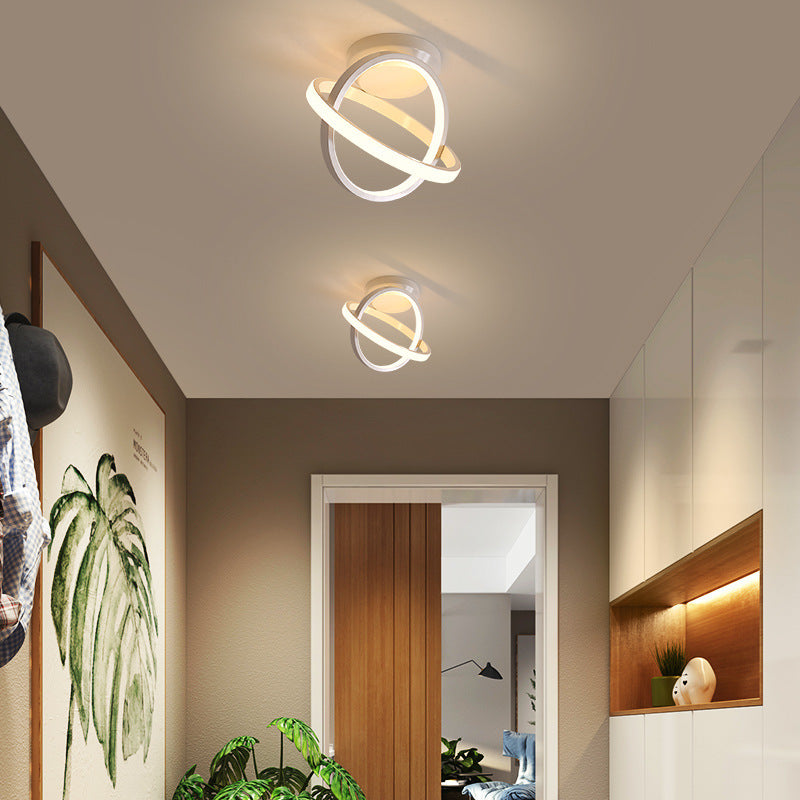 Arisha Modern Globe Ceiling Lamp LED Corridor Decorative Lamp - Neutralighting