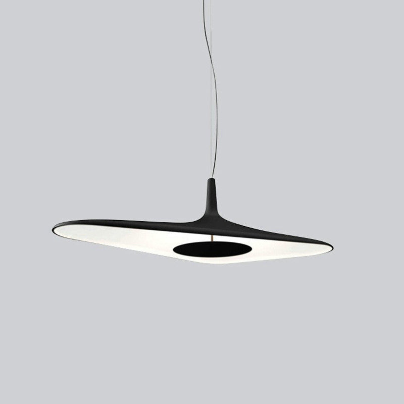 Arisha Modern Minimalist ResinCreative Pendant Light, Black/White - Neutralighting
