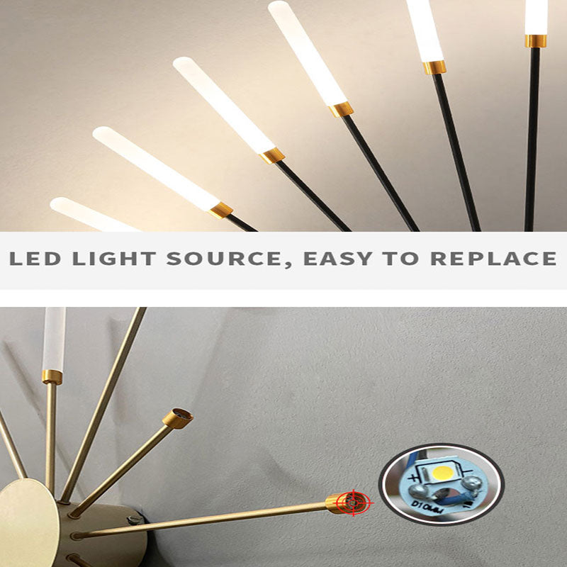 Wesley Modern Home Decoration Fireworks LED Ceiling Light