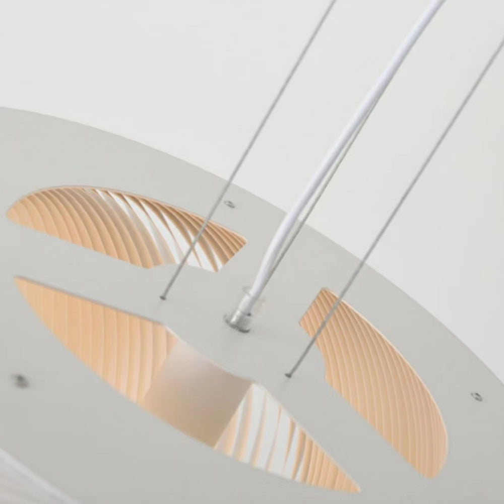 Ritta Nordic Circle Nature Pendant Light, Living Room/Dining Room - Neutralighting