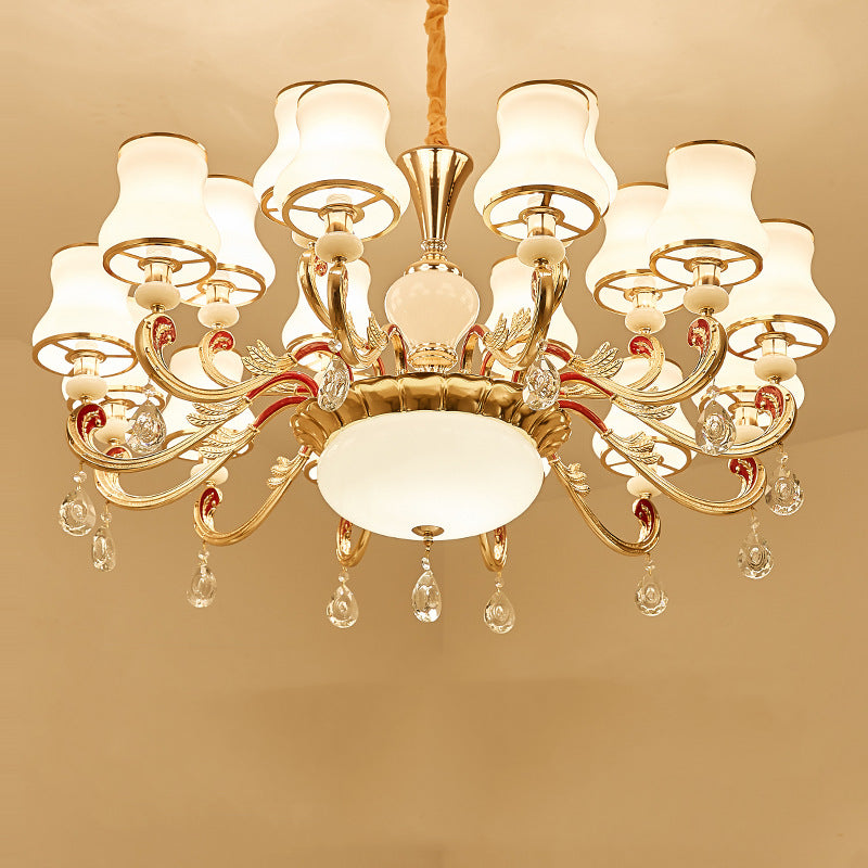 Alessio Retro Pendant Light Metal Glass Living Room Dining Room - Neutralighting