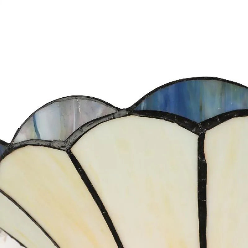 Valentina Flower Shape Glass Wall Lamp, Beige - Neutralighting