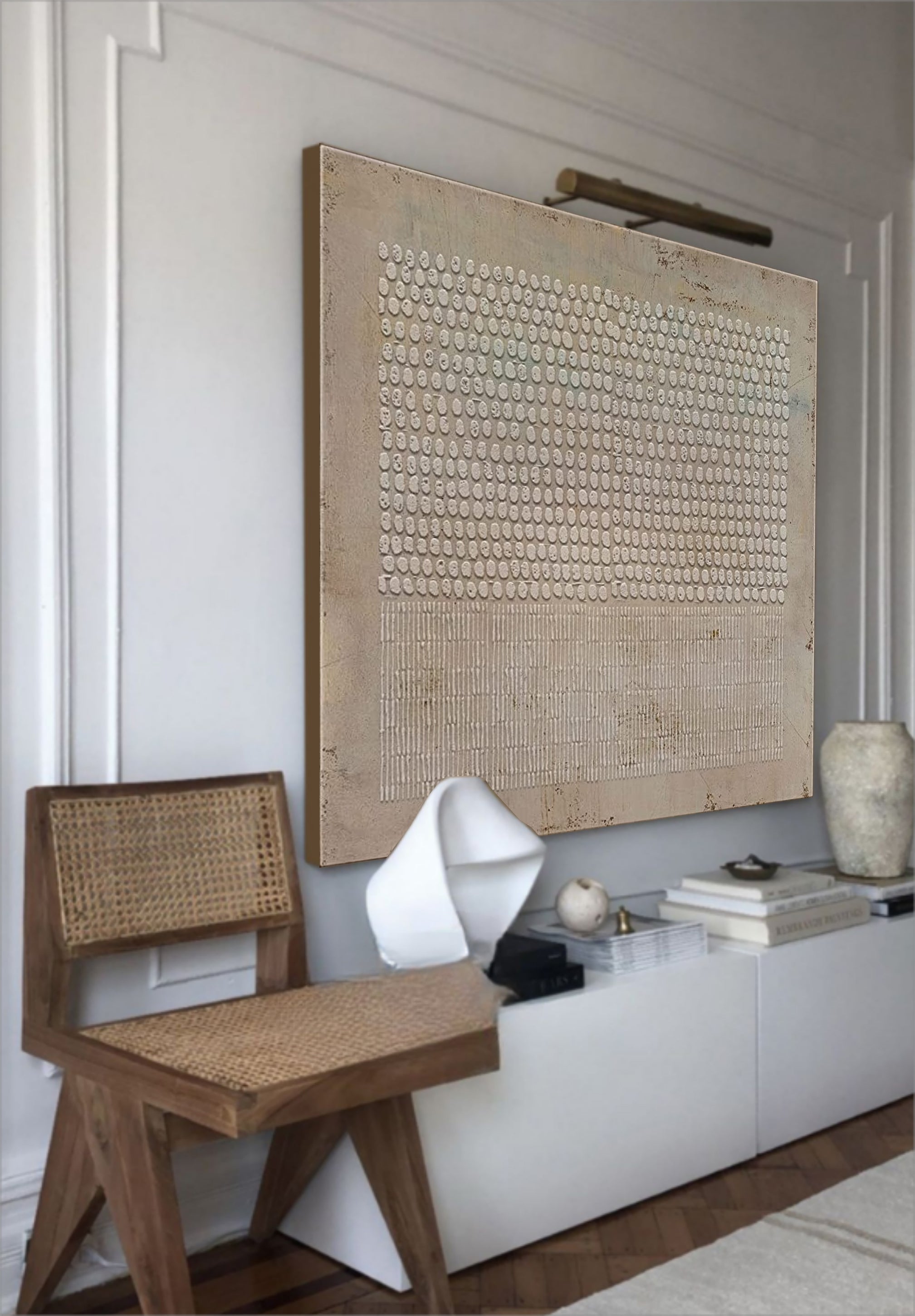 Wabi-Sabi Wall Art #TX011 - Neutralighting