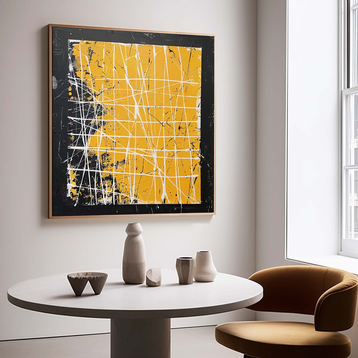 Abstract Expressionist Art AEA053 - Neutralighting