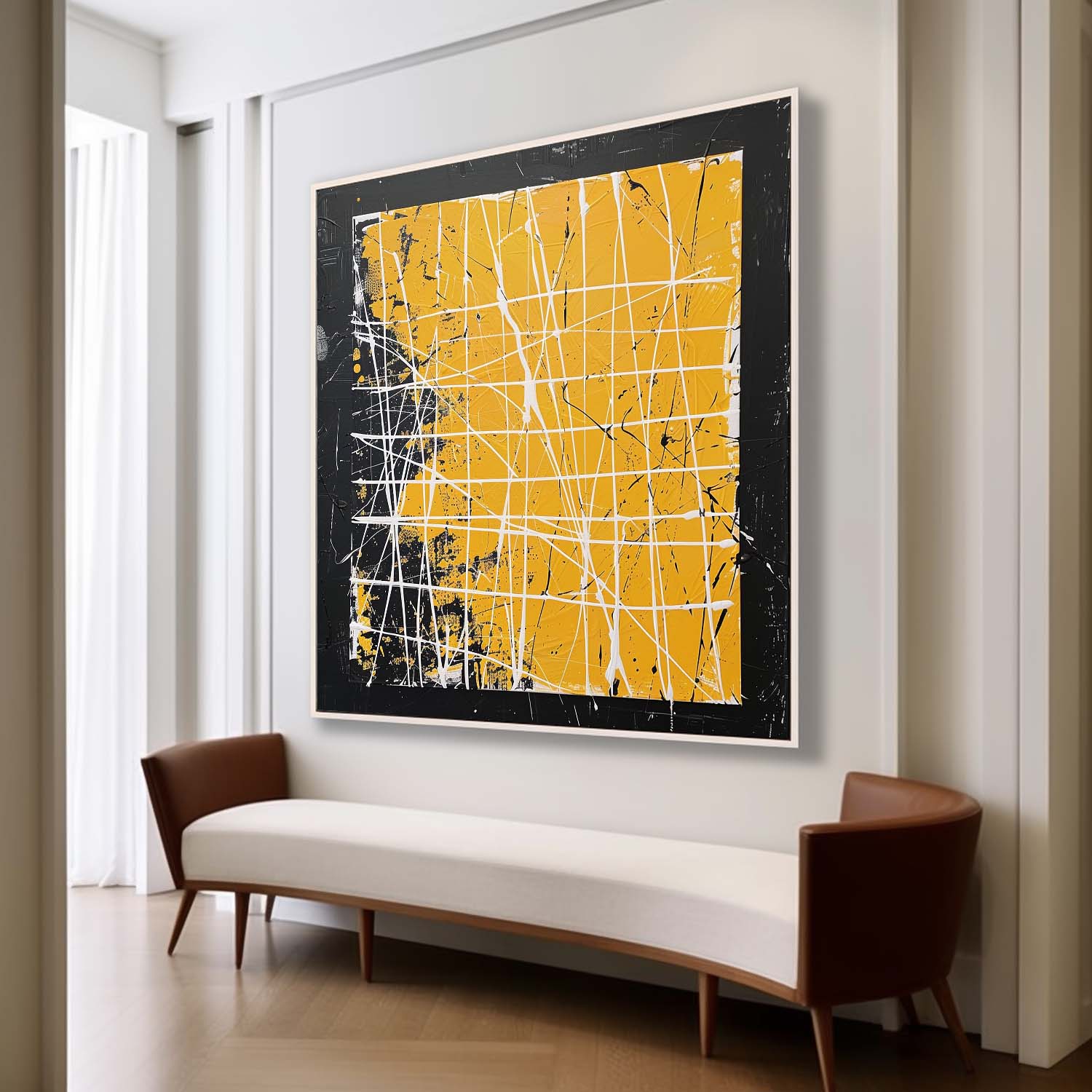 Abstract Expressionist Art AEA053 - Neutralighting