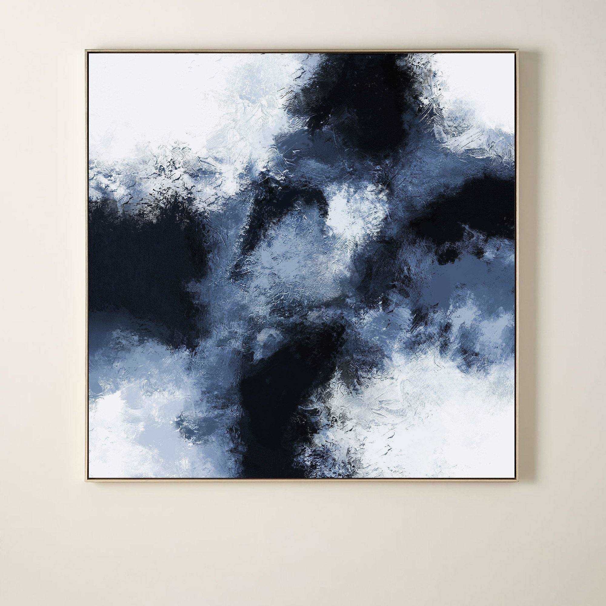 Abstract BLue Painting
