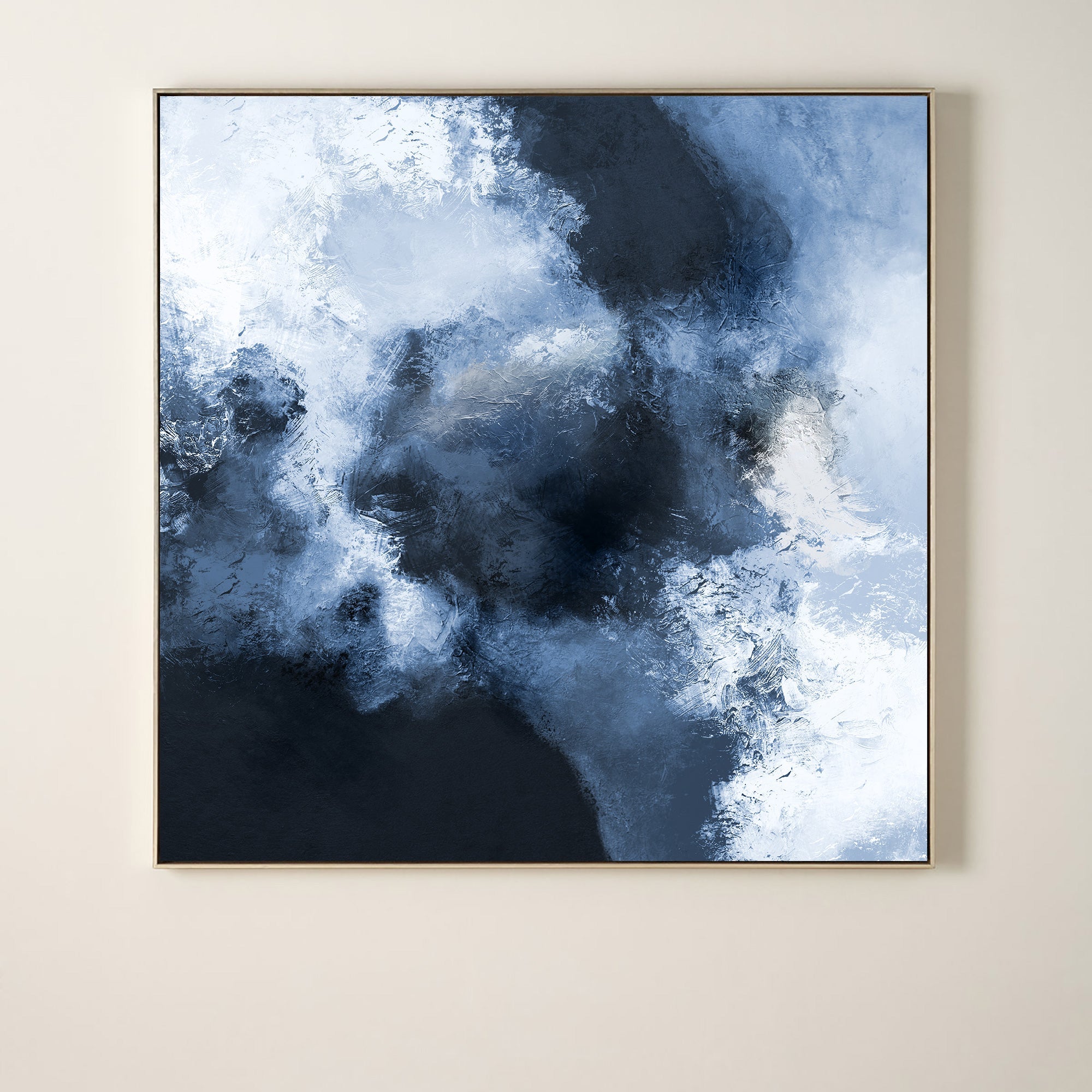 Blue Abstract Art