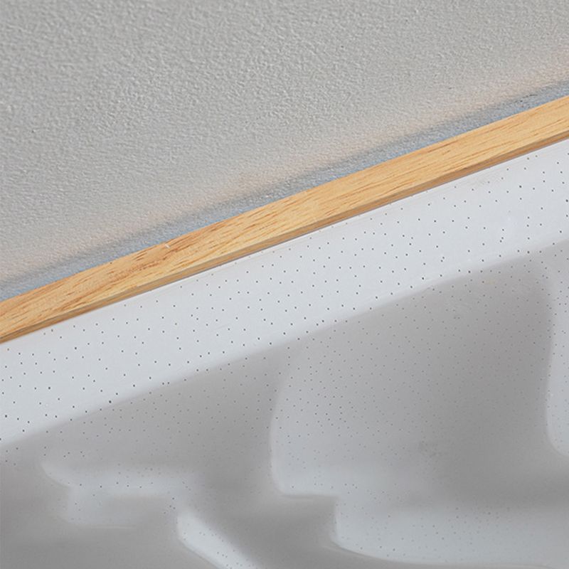 Muto LED Geometric Flush Mount Ceiling Light, White - Neutralighting