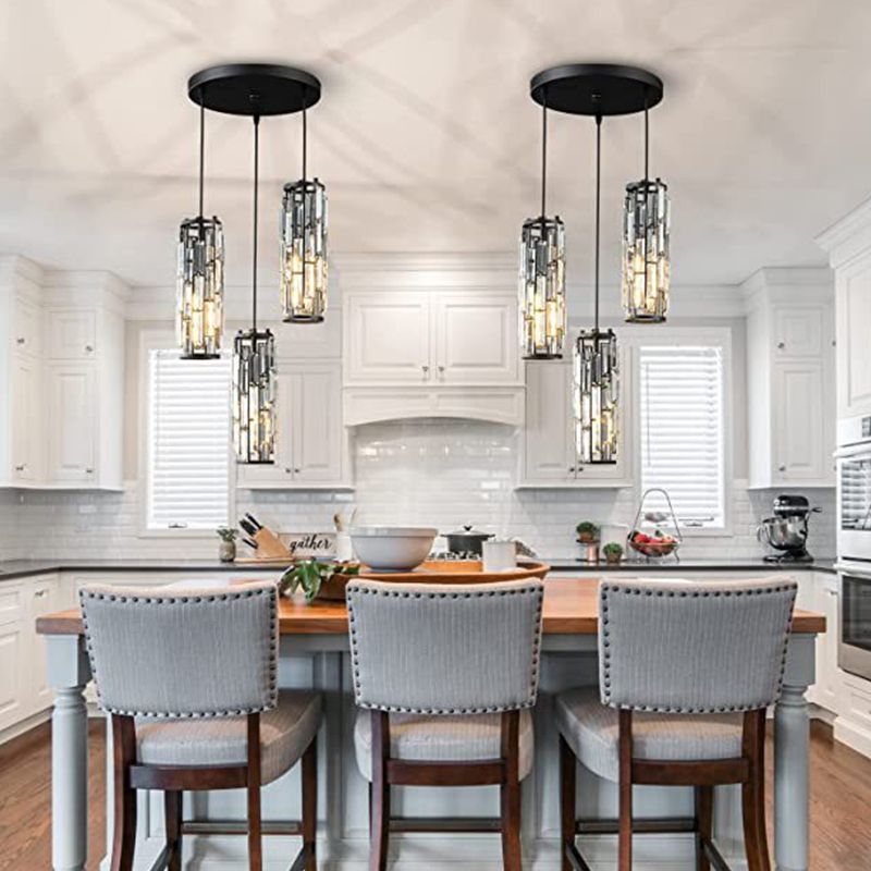 Kristy Cluster Pendant Light, Black & Gold - Neutralighting