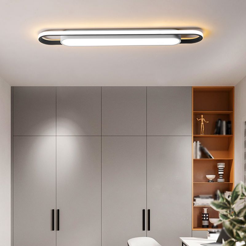 Arisha Modern Dou-Layer Flush Mount LED Ceiling Light - Neutralighting