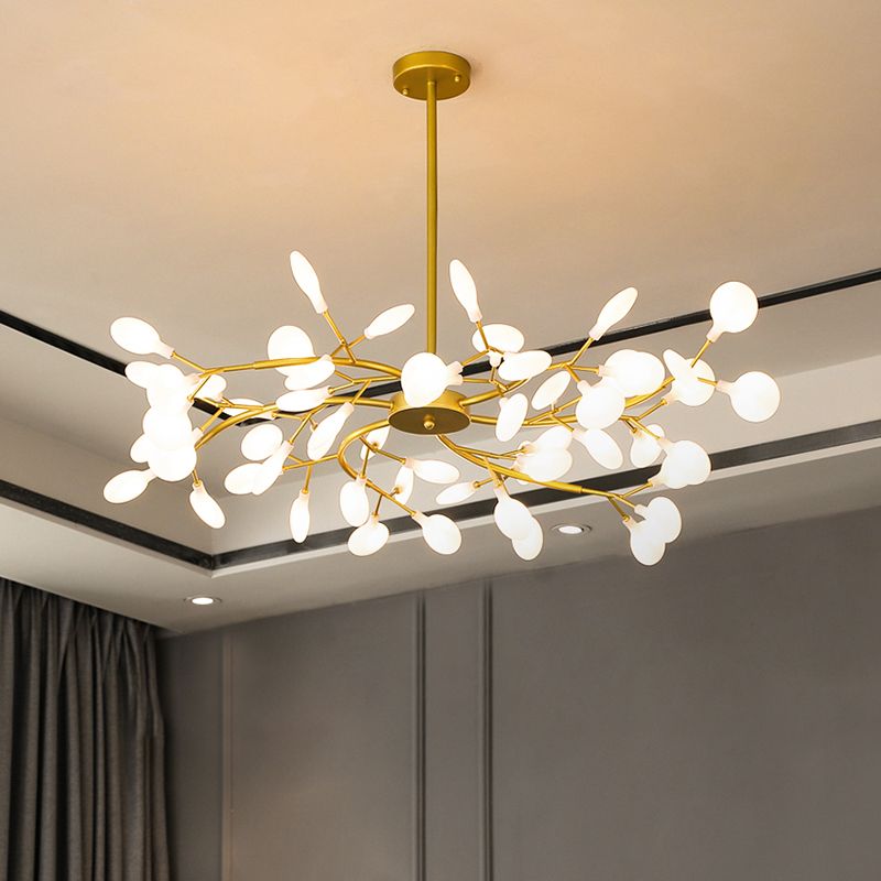 Olivia Unique Branch Firefly Sputnik Art Deco Chandelier - Neutralighting