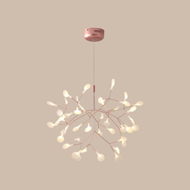 Lior Unique Sputnik Art Deco Firefly Chandelier. Living Room/ Bedroom - Neutralighting