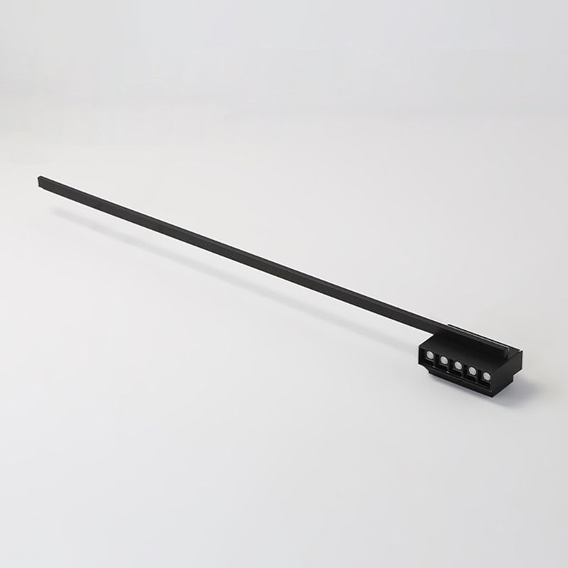 Arisha Minimalist Linear Metal Vanity Wall Light, Black, Bathroom - Neutralighting