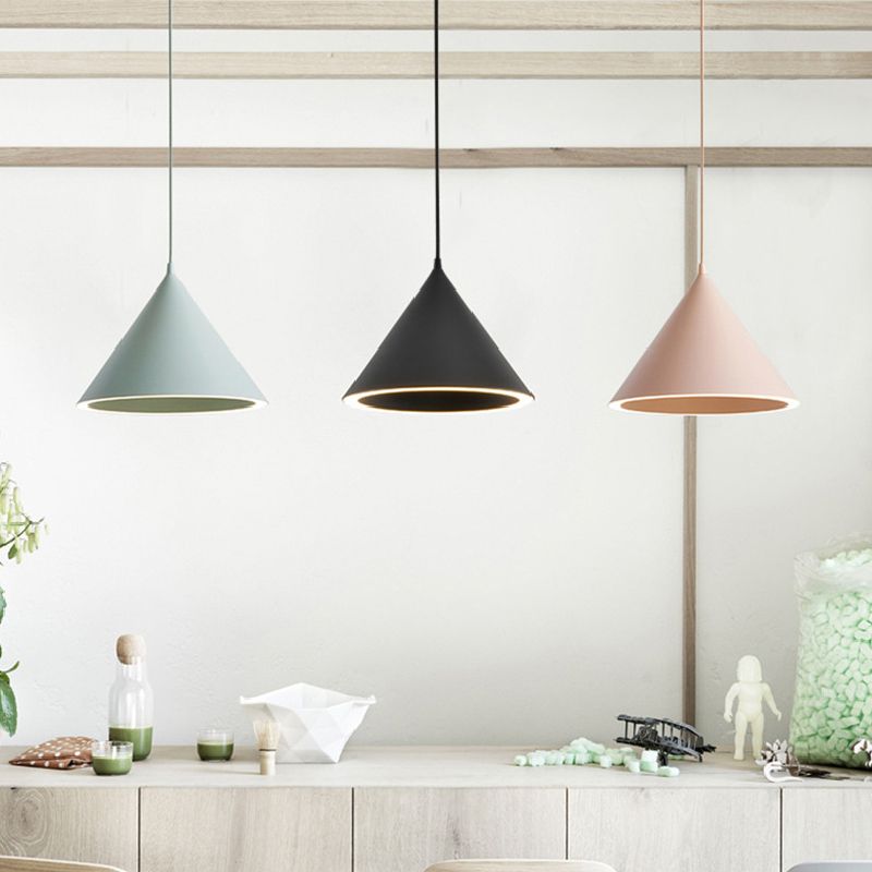 Aria Funnel-Shape Colourful LED Pendant Light - Neutralighting