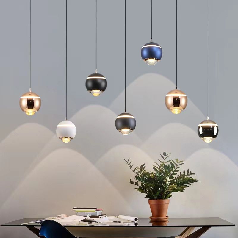 Valentina Modern Round LED Pendant Light, Kitchen Island - Neutralighting
