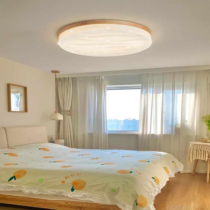 Muto LED Geometric Flush Mount Ceiling Light, White - Neutralighting