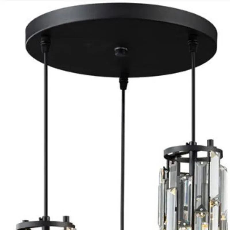 Kristy Cluster Pendant Light, Black & Gold - Neutralighting