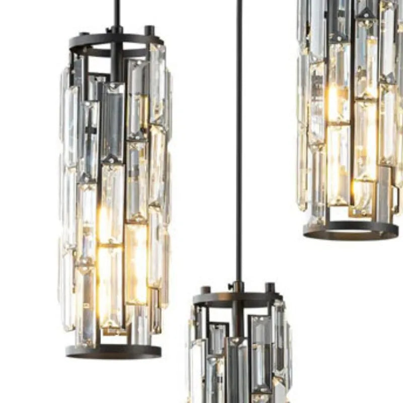Kristy Cluster Pendant Light, Black & Gold - Neutralighting