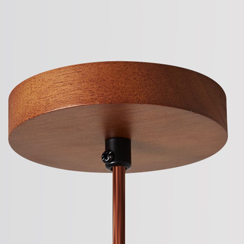 Muto Minimalist Wooden Pendant Light, Natural Wood Color - Neutralighting