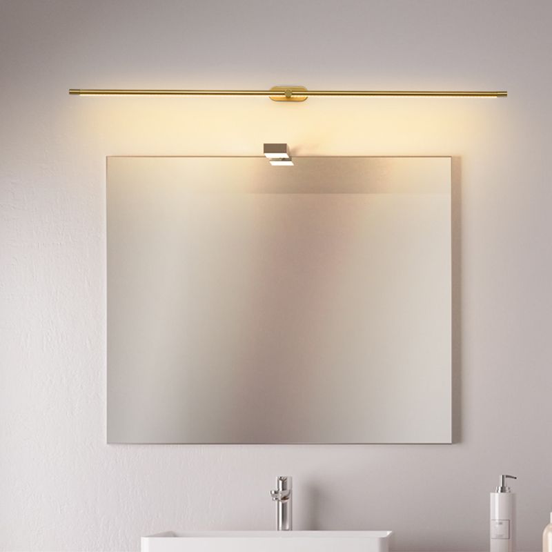 Ivox Minimalist Linear Wall Lamp Gold&Black - Neutralighting