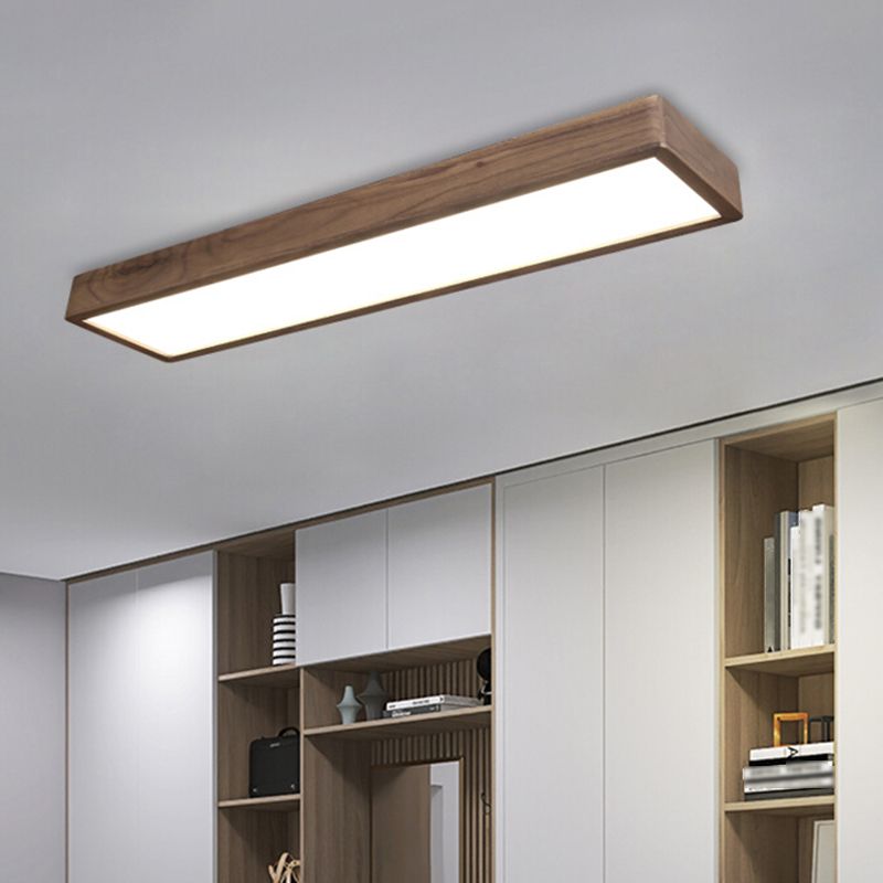 Muto Rectangular Designer Flush Mount Ceiling Light - Neutralighting