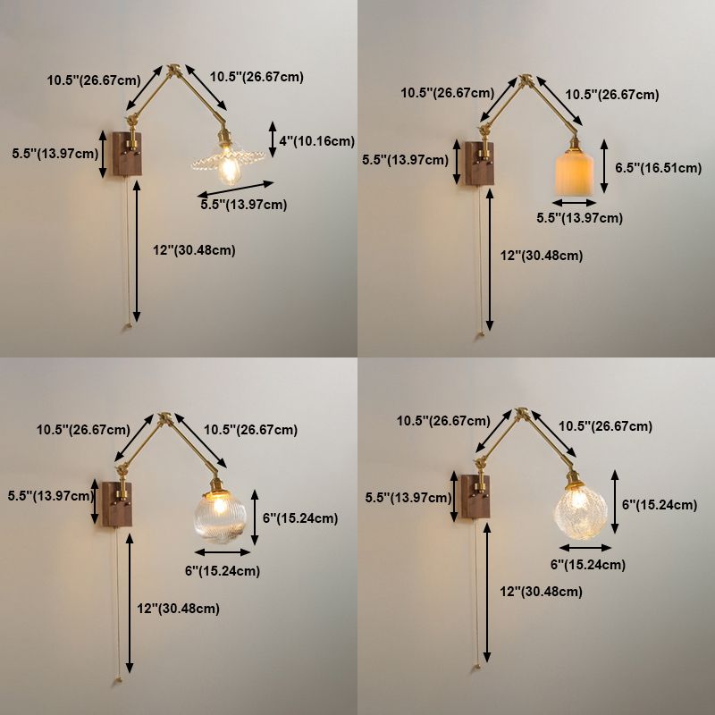Muto Wall Lamp Modern, Folding Adjustable Metal, Study Room - Neutralighting