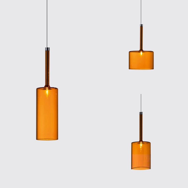 Valentina Minimalist Modern Glass LED Pendant Light, 3 Style - Neutralighting
