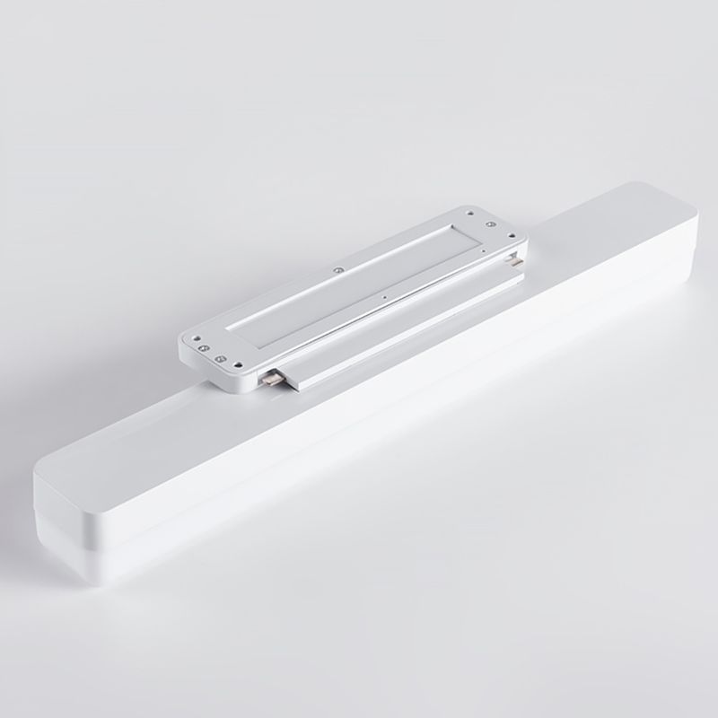 Arisha Modern Rectangular Acrylic Modern Wall Lamp, White - Neutralighting