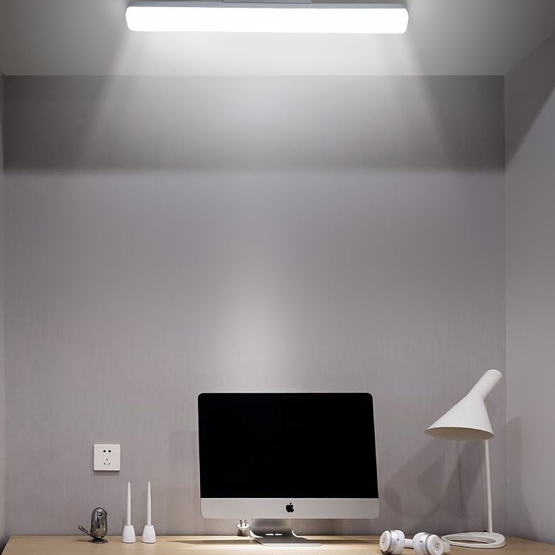 Arisha Modern Rectangular Acrylic Modern Wall Lamp, White - Neutralighting
