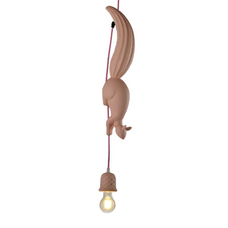 Aria Pendant Light Squirrel/Pinecone Modern, Resin, Restaurant - Neutralighting