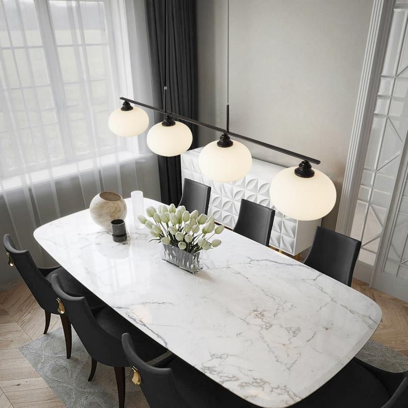 Valentina Modern Nordic Simple Pendant Light, Black/Gold - Neutralighting