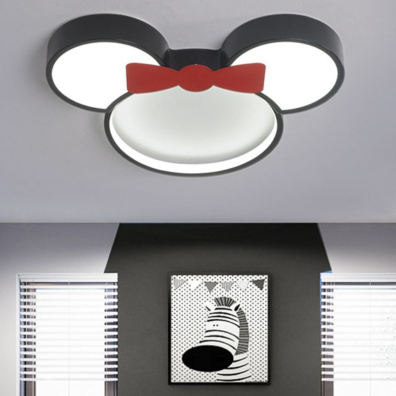 Aria Cartoon Mouse Flush Mount Ceiling Light, 2 Style - Neutralighting