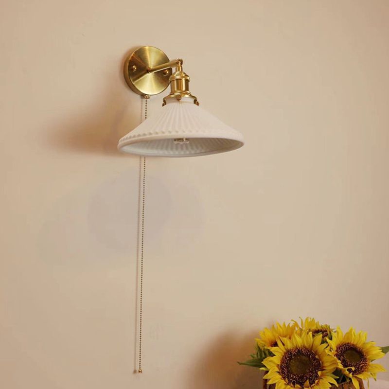 Arisha wrinkles Nordic Modern Dresser Wall Lamp - Neutralighting