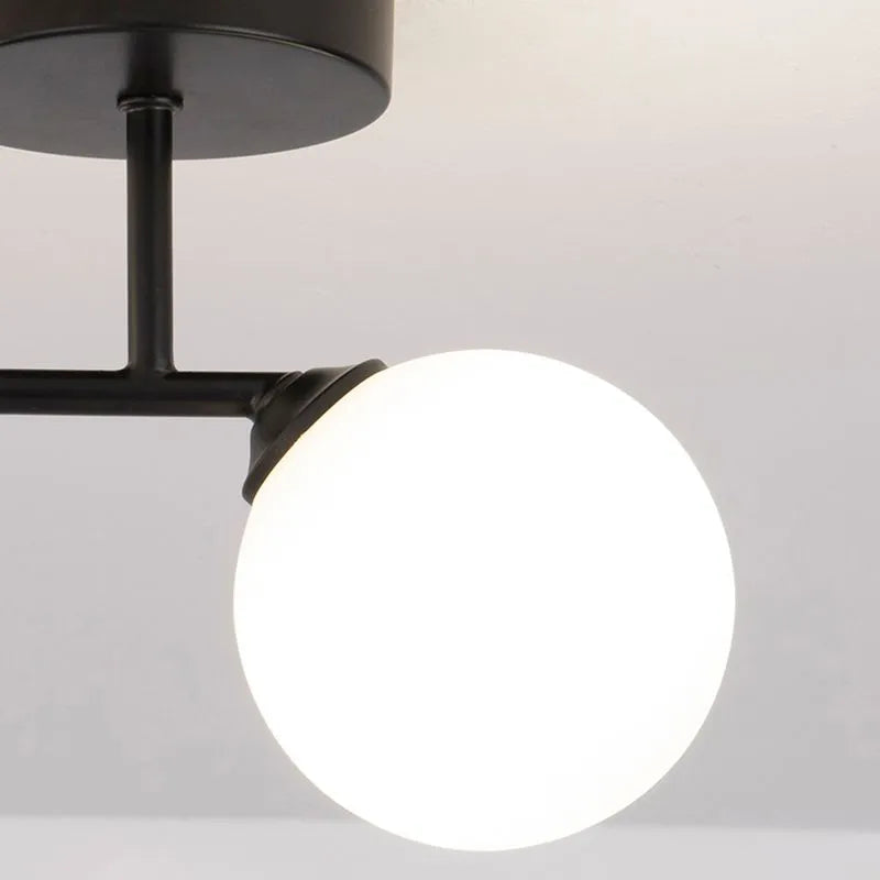 Valentina Semi-Flush Mount Ceiling Light, 2 Color - Neutralighting